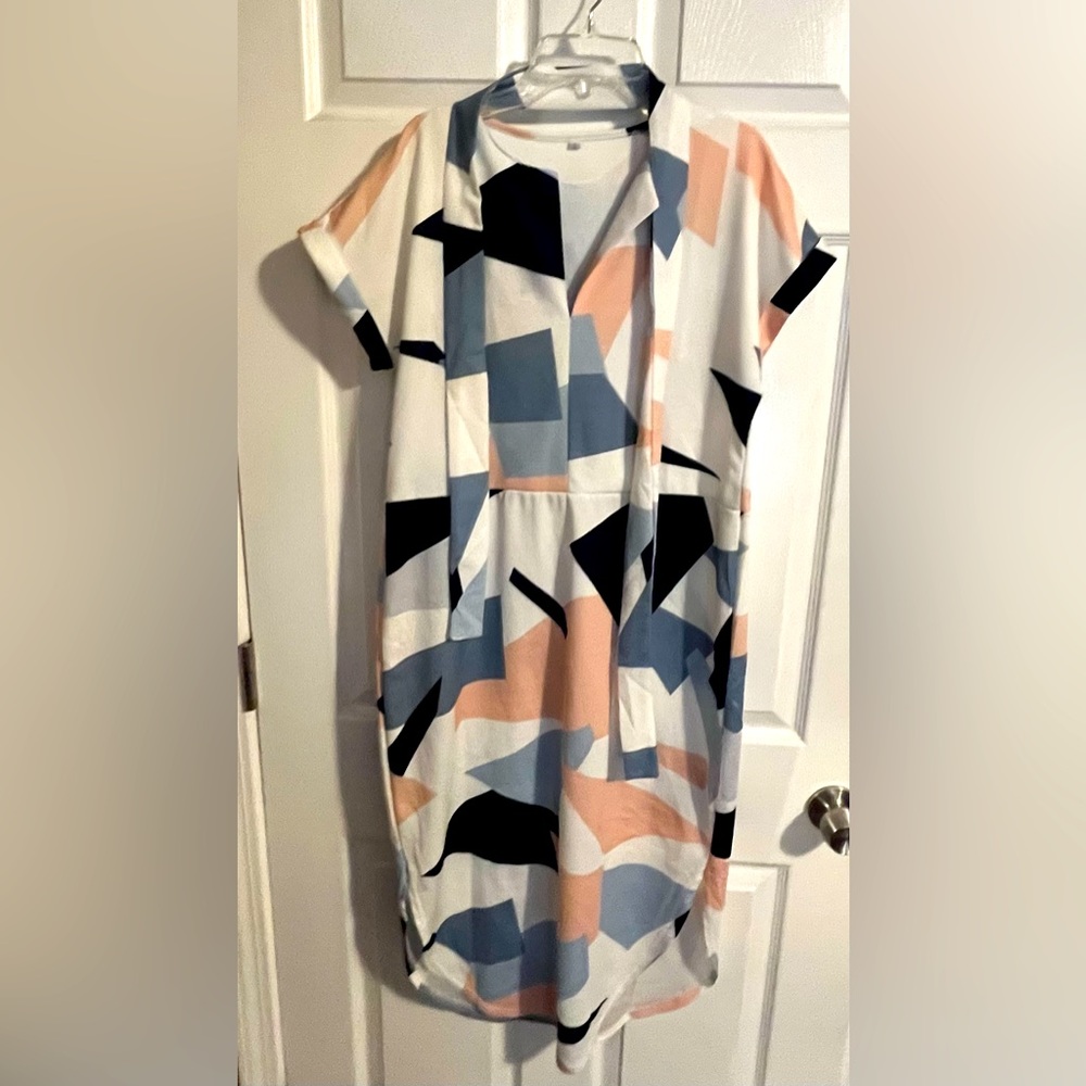 👗(Like New) printed dress